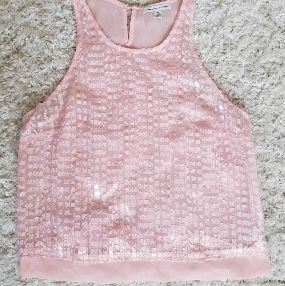 Pink sequin top - Picture 2 of 3